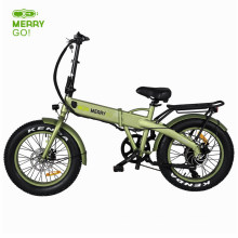 Foldable Electric Bike with Hidden Battery